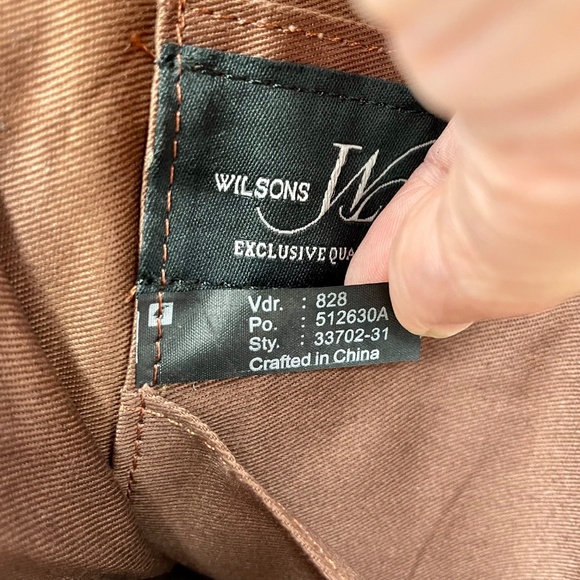 Wilson’s Vintage Brown Leather Briefcase - Picture 10 of 16